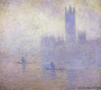 Claude Oscar Monet : Houses of Parliament, Fog Effect II
